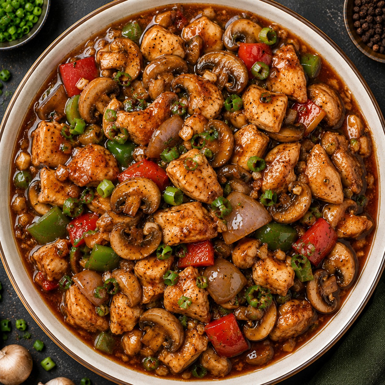Chicken with Mushroom